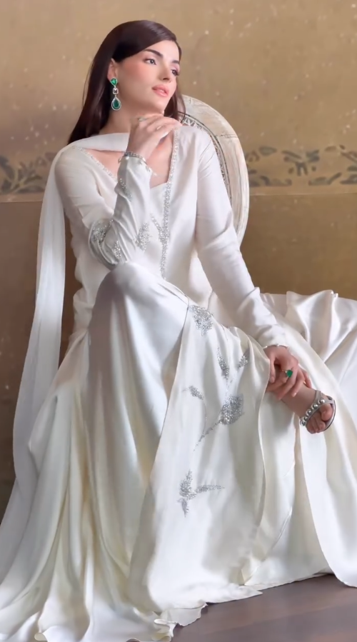 Women's Ivory Embroidered Kurta Palazzo Set with Dupatta | Premium Party & Festive Ethnic Wear