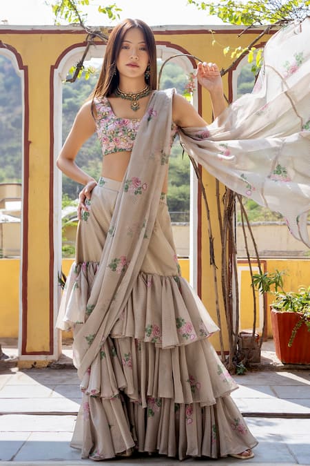 Graceful Printed Daily Wear Saree for Women