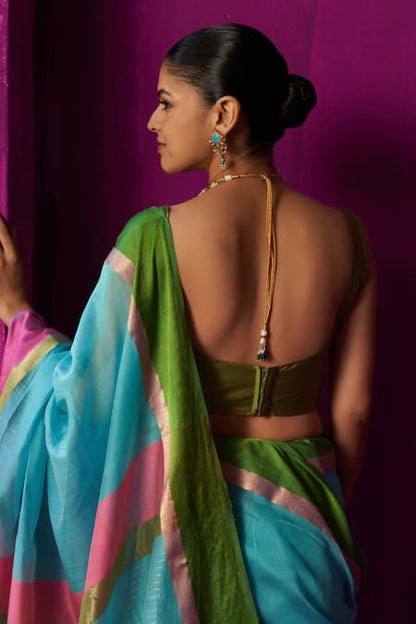 Premium Floral Print Soft Georgette Saree for Festive Wear