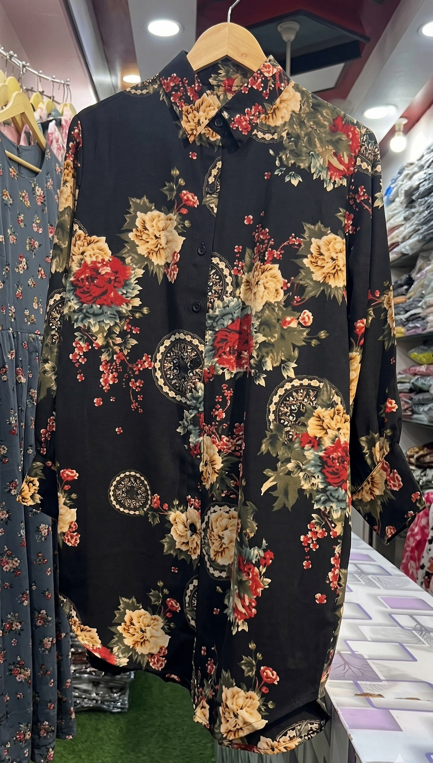 Elegant Floral Printed Shirt & Pant Co-Ord Set | Stylish Casual & Party Wear Outfit
