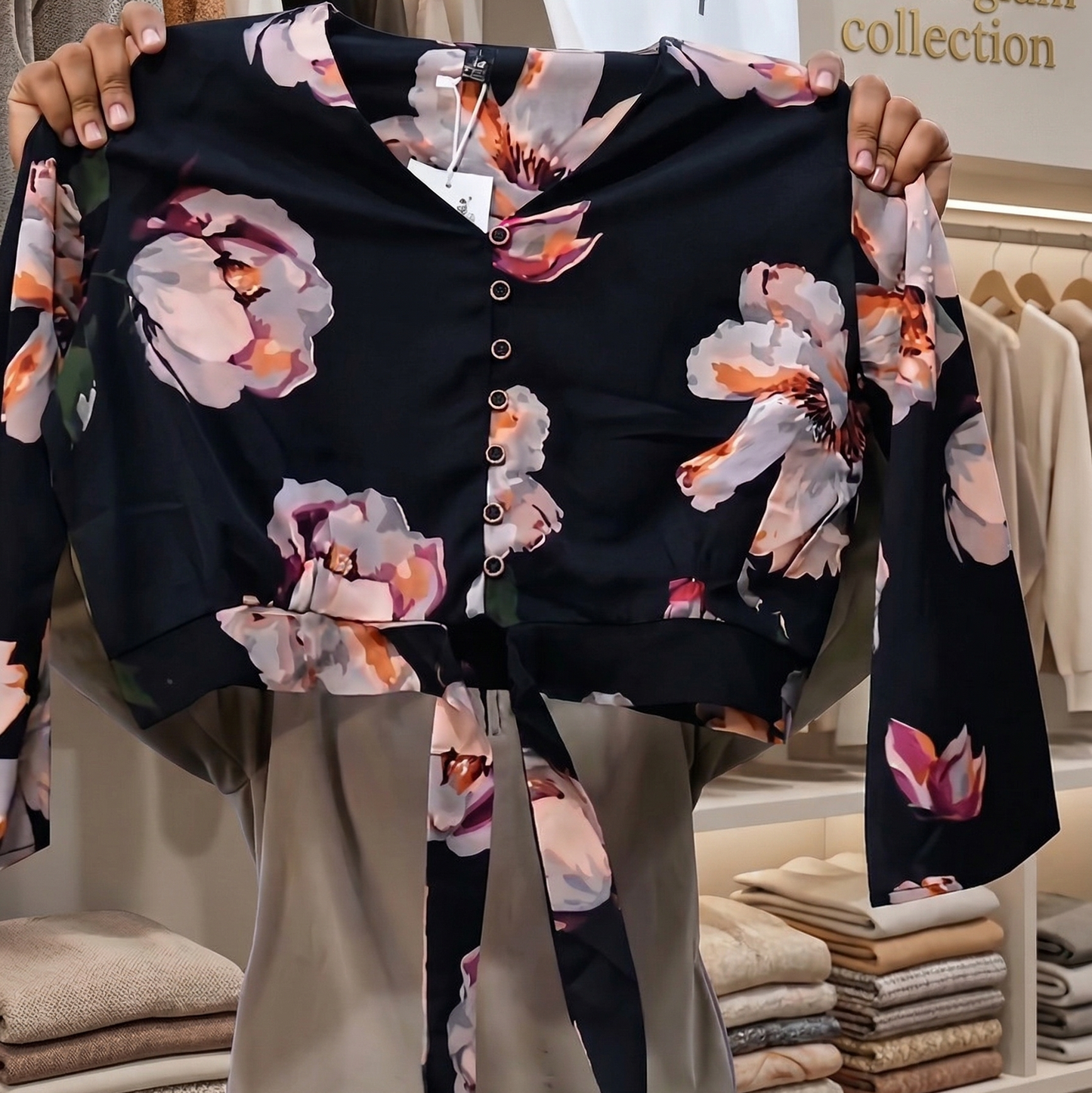 Elegant Floral Print Top & Pant Co-Ord Set | Stylish Casual & Party Wear Outfit