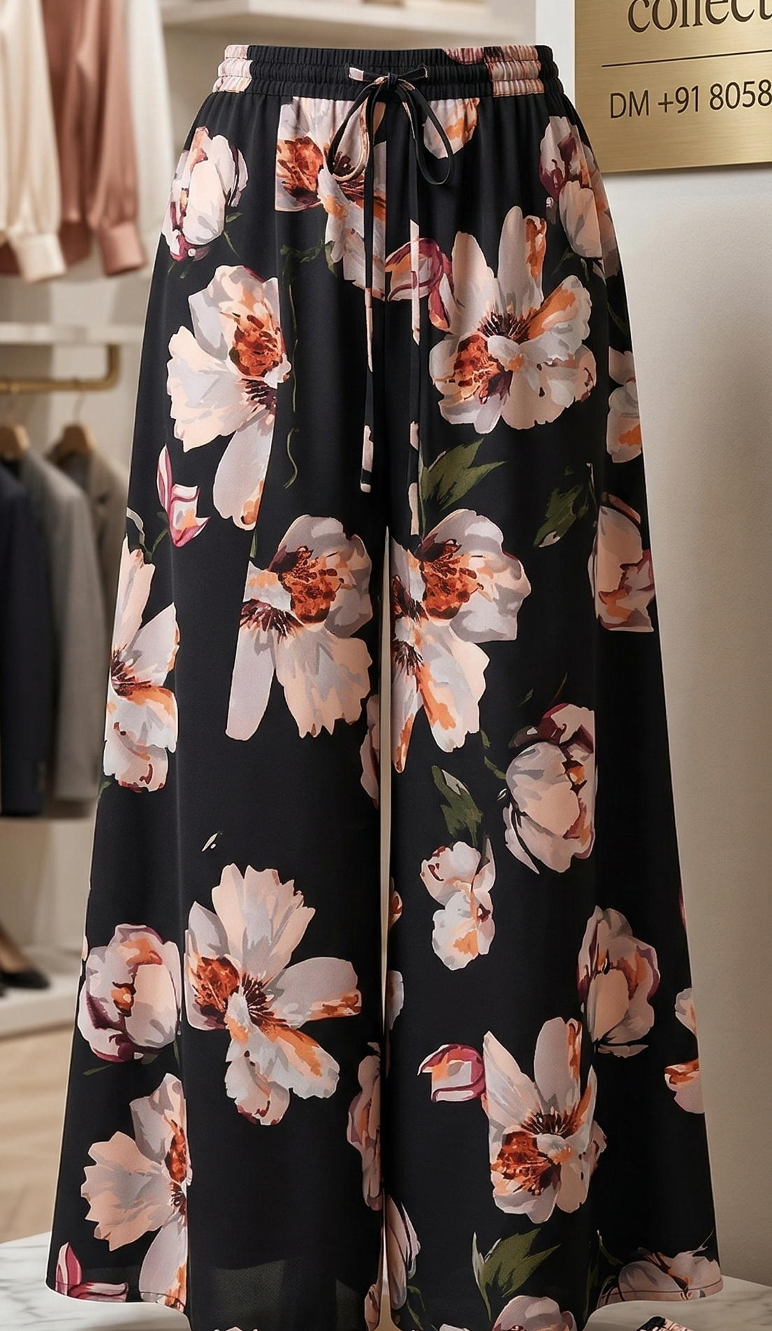 Elegant Floral Print Top & Pant Co-Ord Set | Stylish Casual & Party Wear Outfit