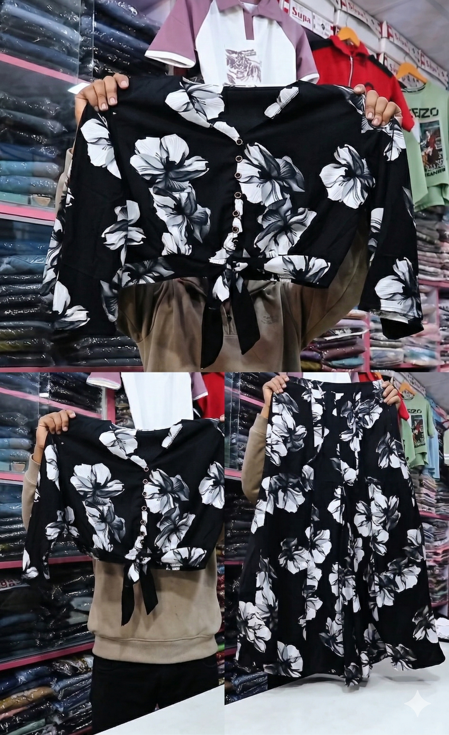 Elegant Floral Print Top & Pant Co-Ord Set | Stylish Casual & Party Wear Outfit