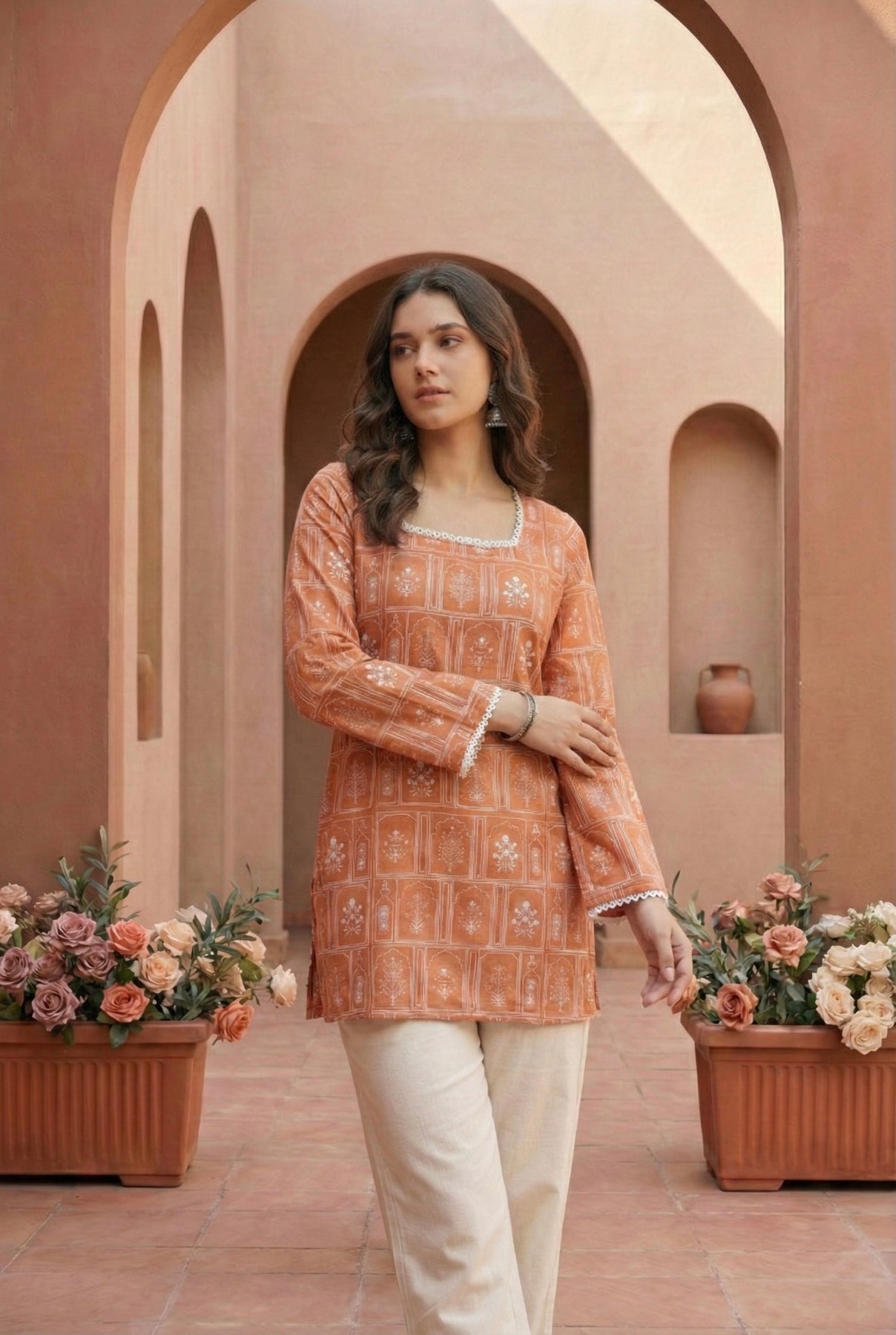 Premium Cotton Kurti