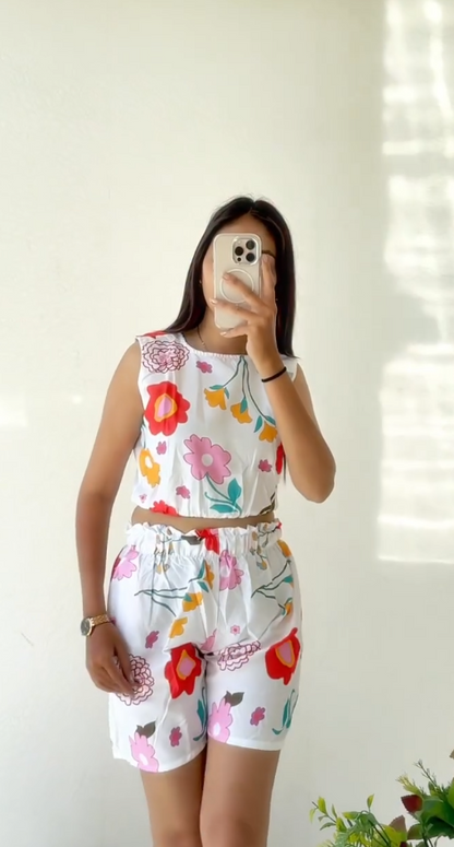 Summer Bloom Floral Co-ord Set
